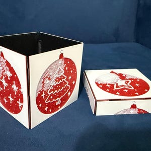 3D Printed Ornaments Gift Box: Art-Inspired Keepsake