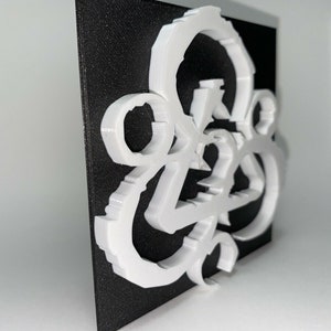Logo Coheed and Cambria Keywork, wydruk 3D: grafika zespołu rockowego