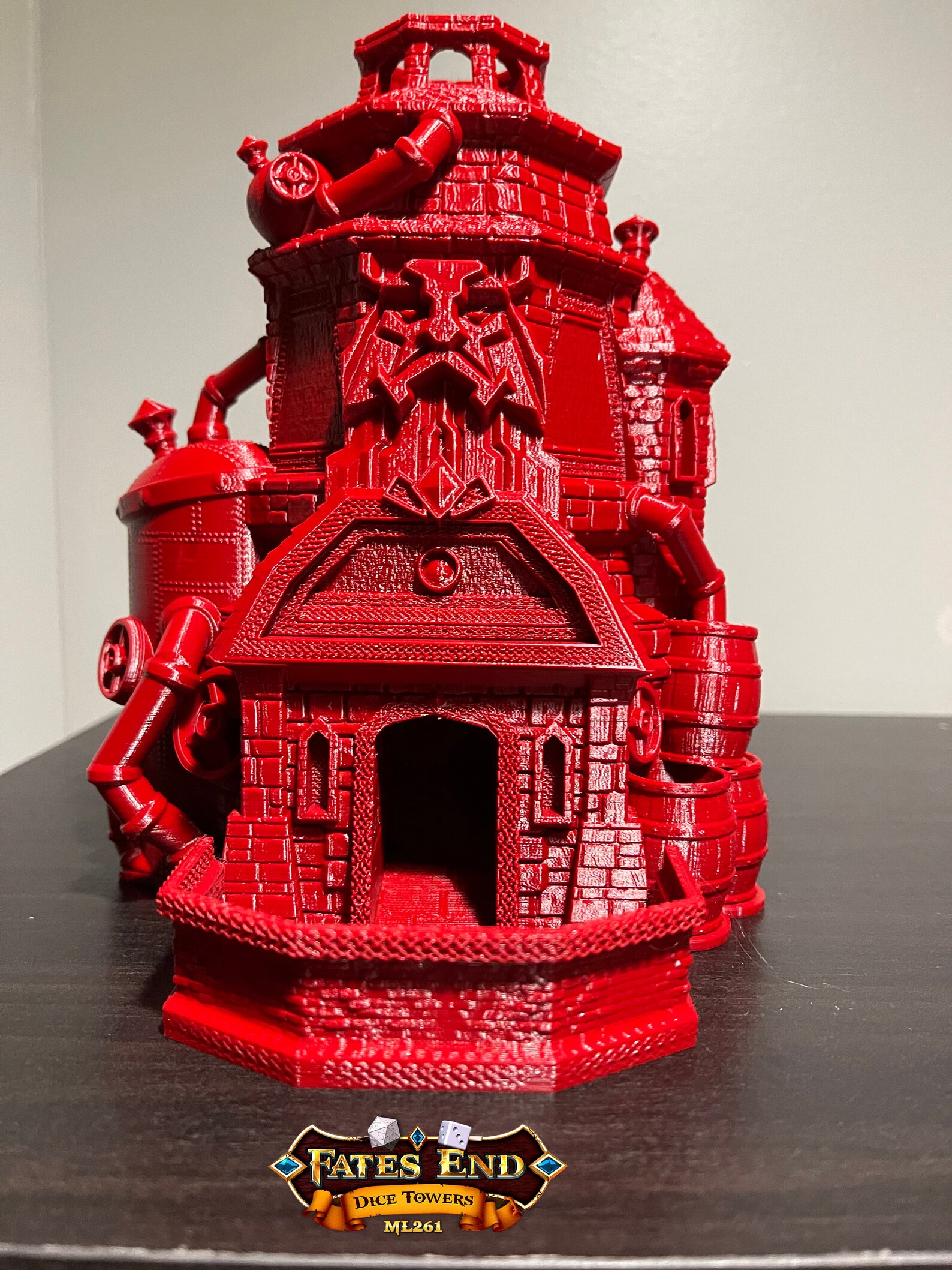 Fates End Drunken Dwarf Brewery Dice Tower 3D Print Dice Tower Etsy
