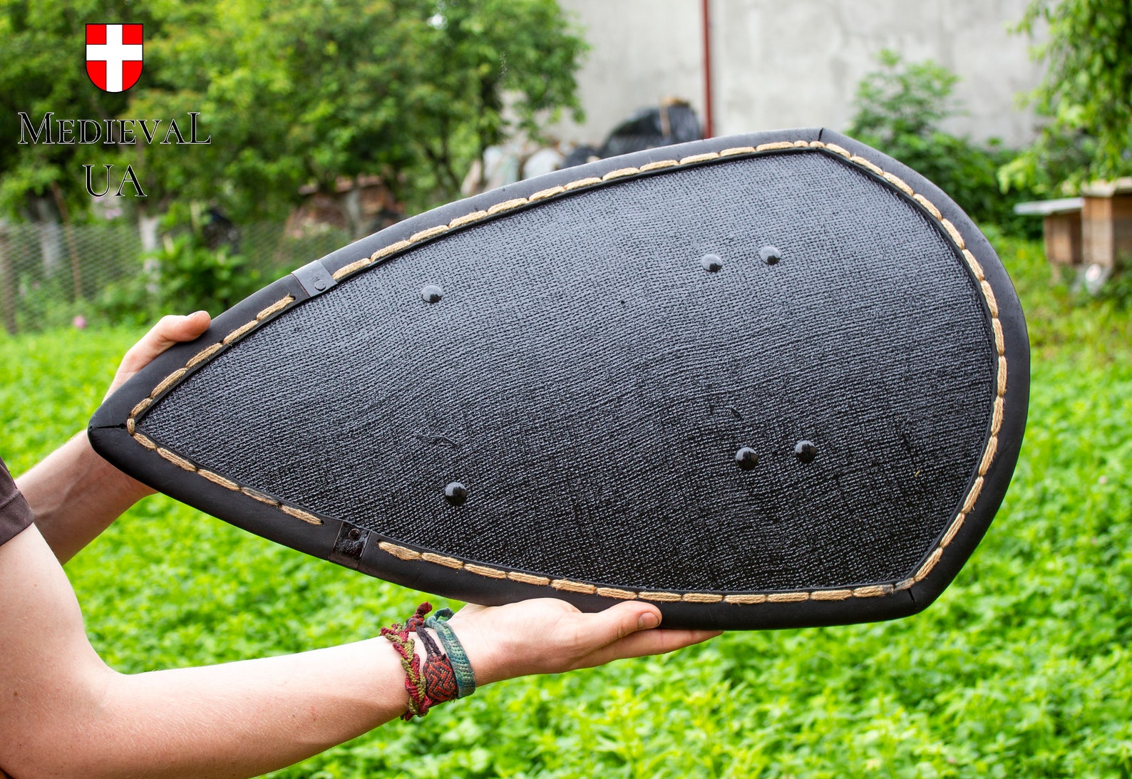 Viking Kite Shield Pavise Shield Medieval Knight Shield Etsy