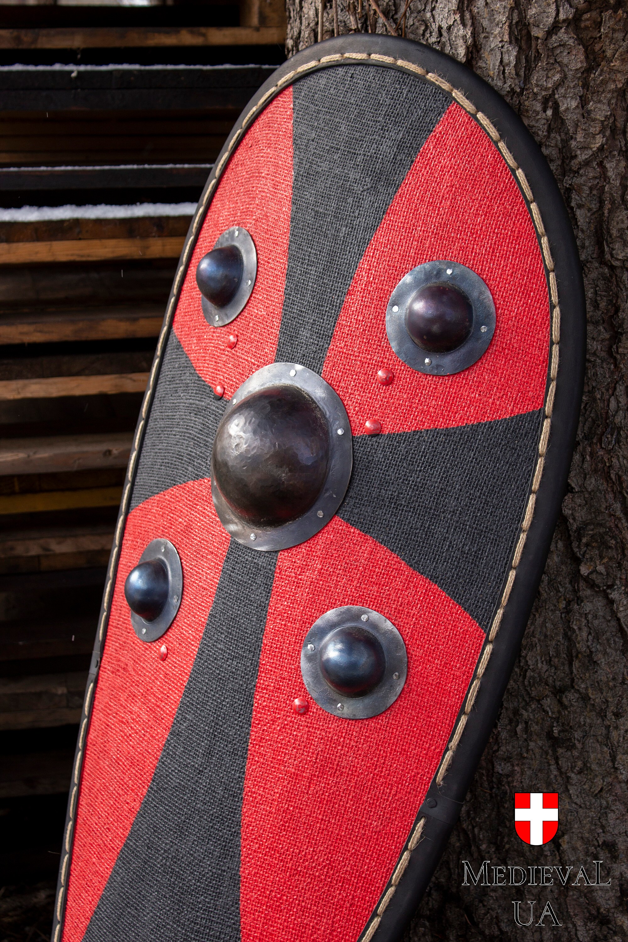 Medieval knight shield Viking kite shield Viking armor Etsy