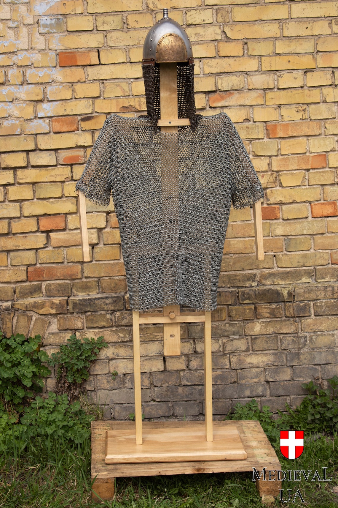 Armor stand Wooden stand for medieval armor Wooden stand for Etsy