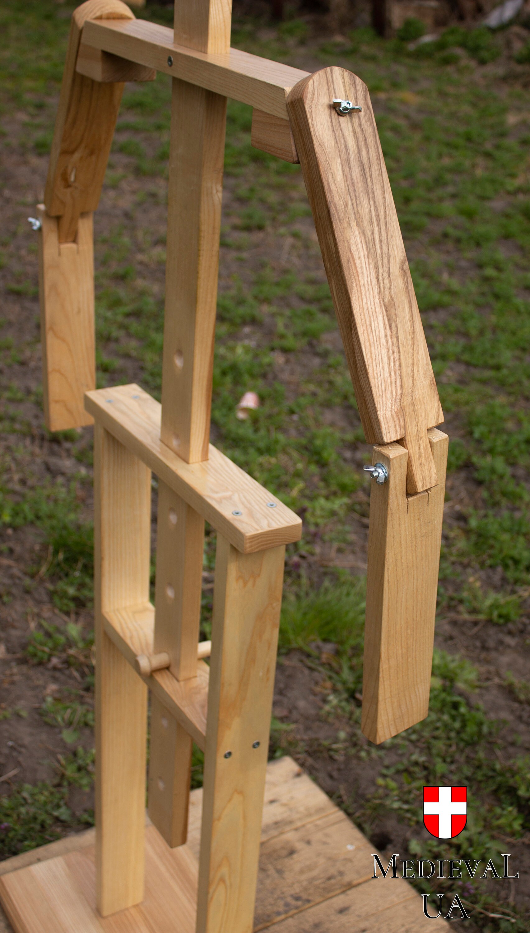 Armor stand Wooden stand for medieval armor Wooden stand for Etsy