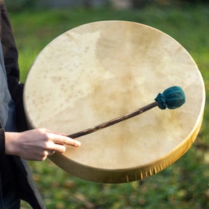 Shaman drum, Tambourines hand drum, Native American Drum, Frame drum, Viking Shaman, Siberian Shamanic drum, Musical Instrument Dark Ages zdjęcie 1