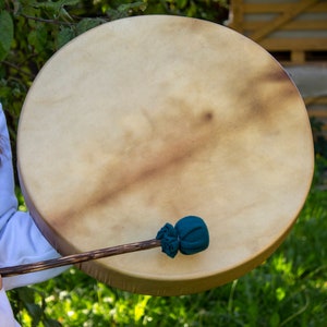 WHITE Calf Natural REPLACEMENT RAW Skin HAED For Shamanic Drum Hand Doumbek Djembes Tambourines Banjo Snare Soak And Install Size 14 Inch Round