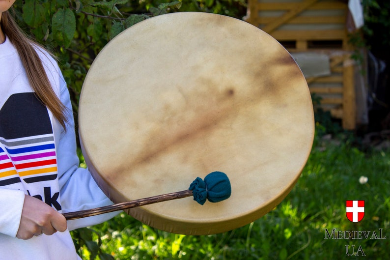 Shaman Drum Tambourines Hand Drum Frame Drum Viking Shaman Etsy