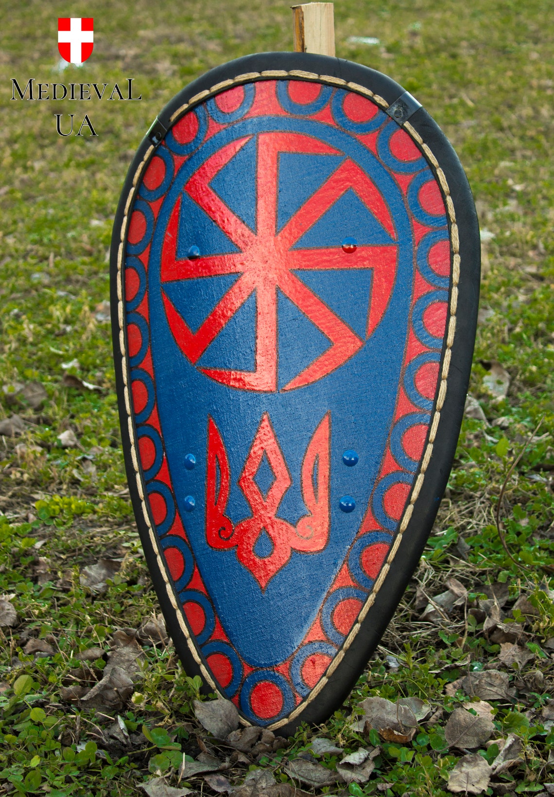 Medieval knight shield Viking kite shield Pavise Shield Etsy