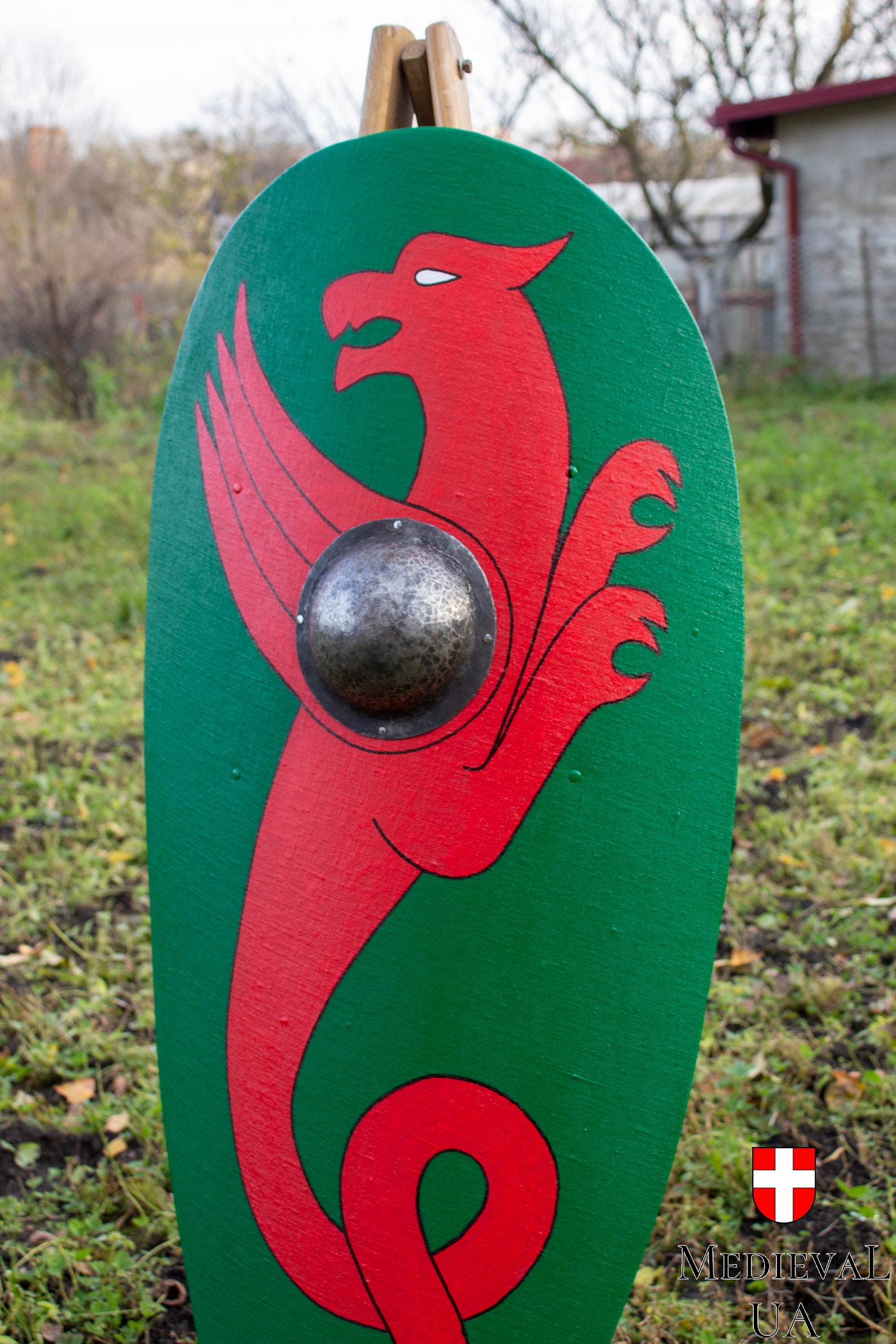 Viking Kite Shield Medieval Knight Shield Viking Armor Etsy