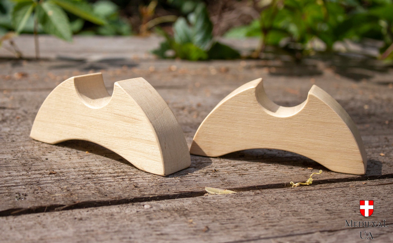 Bokken Rack Wooden Katana Stand, Bokken Holder, Rack for a Medieval Sword, One ...