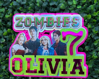 Décoration pour gâteau inspirée de Disney Zombies 4