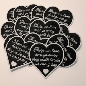 Embroidered Memory Patch, This is a shirt Patch, Memory patch for bears, Memory patch for sewing, memory patch for pillows, Bulk Patches