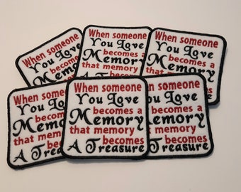 Memory cushion Patch, Memory patch for bears, Memory patch for sewing, memory patch for pillows