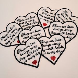 Embroidered Memory Patch, Memory patch for bears, This is a shirt Memory patch for sewing, memory patch for pillows, Bulk Patches