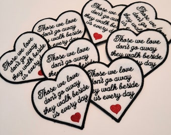 Embroidered Memory Patch, Memory patch for bears, This is a shirt Memory patch for sewing, memory patch for pillows, Bulk Patches