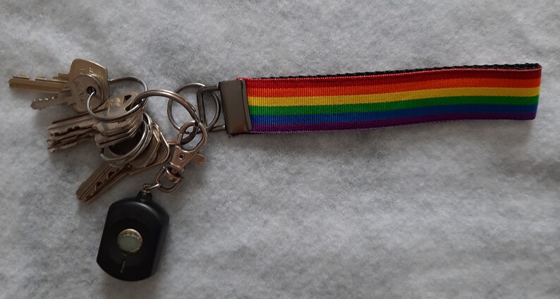 Pride Key Fob Key Fob Pride Key Lanyard