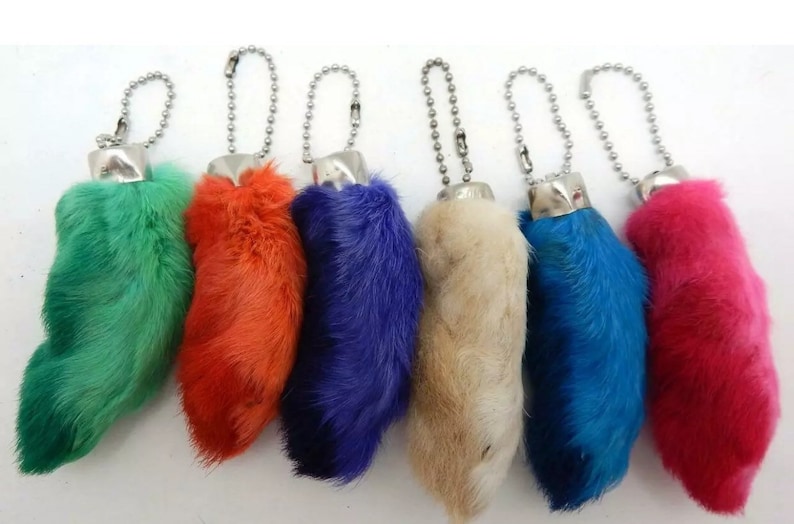 1 Lucky Rabbit Foot Etsy