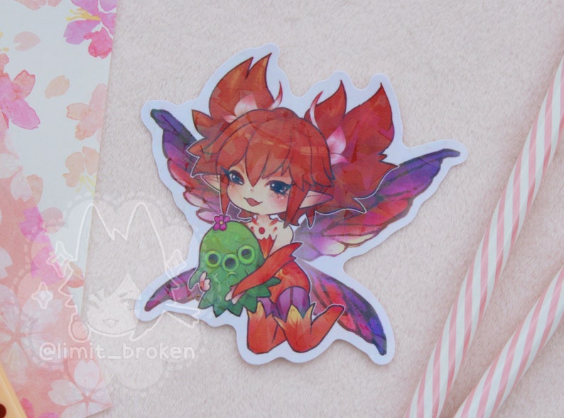 FFXIV Misc. Holo Sticker Feo Ul image 1