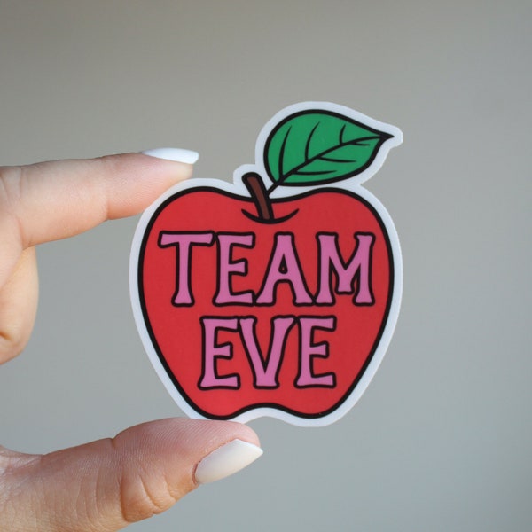 TEAM EVE Sticker - exmormon, ex-LDS, post mormon, progressive mormon, agnostic sticker, atheist sticker, adam and eve