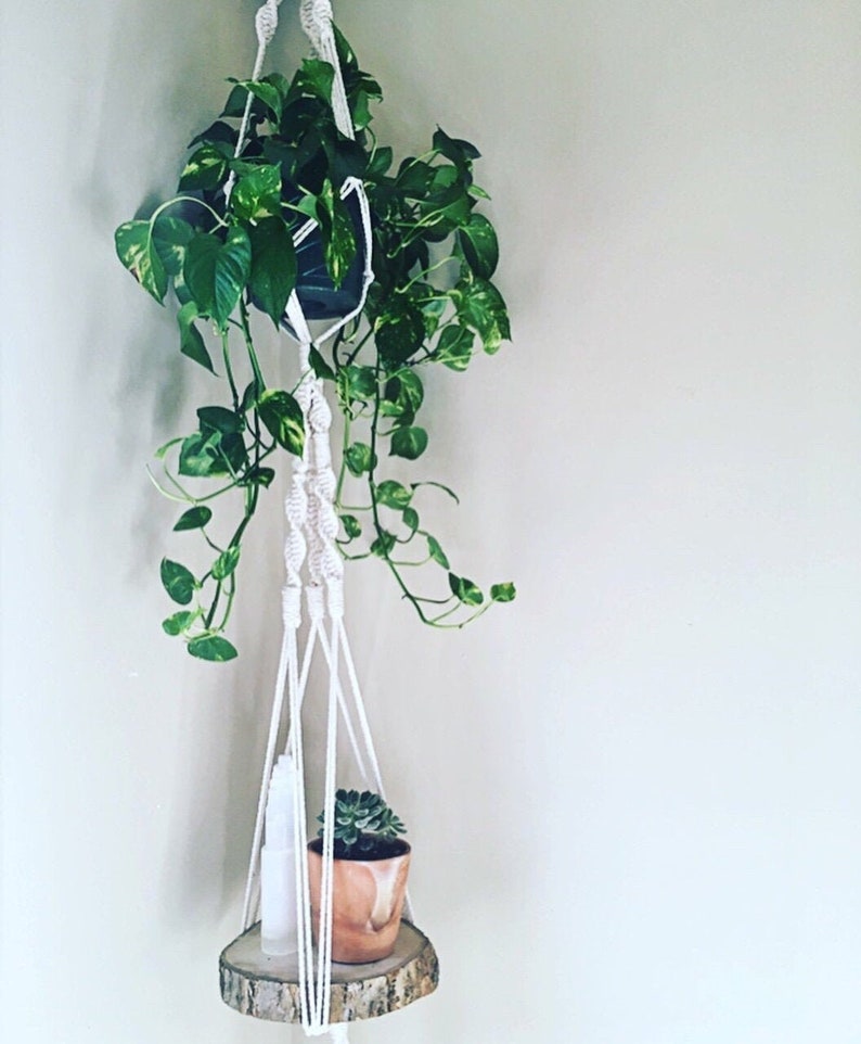 Large Macrame Plant Hanger Large Macrame Plant Hanger