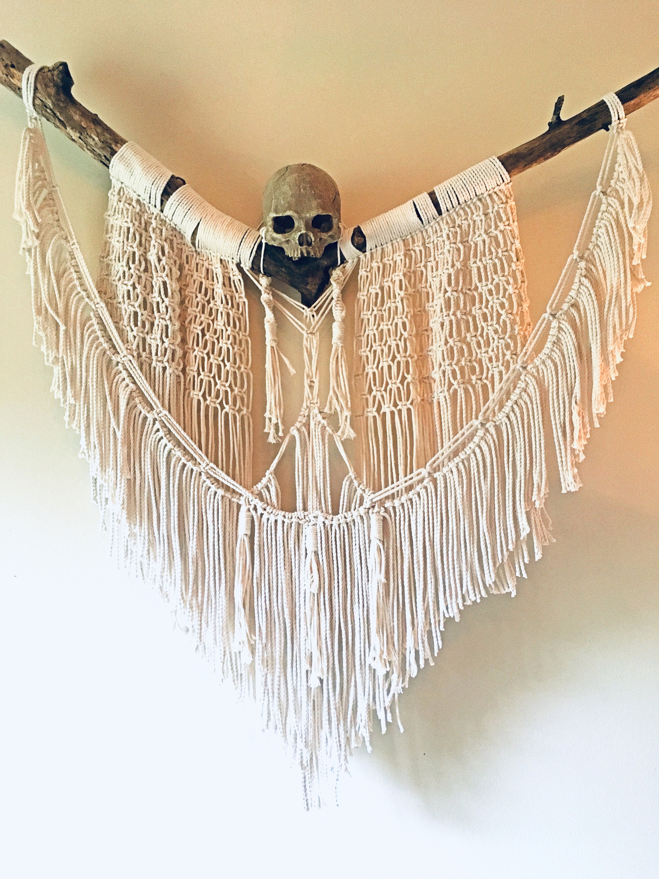 Skull Macrame - Etsy