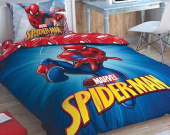 spiderman double bedding set
