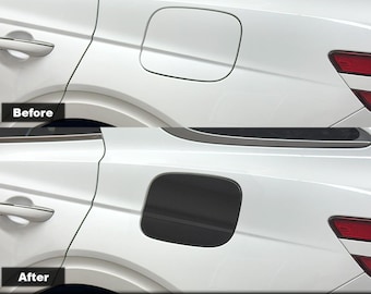 Crux Moto Window Chrome Delete Vinyl Wrap Overlay - Gloss Black Precision Fit Compatible With Genesis Gv70 2021
