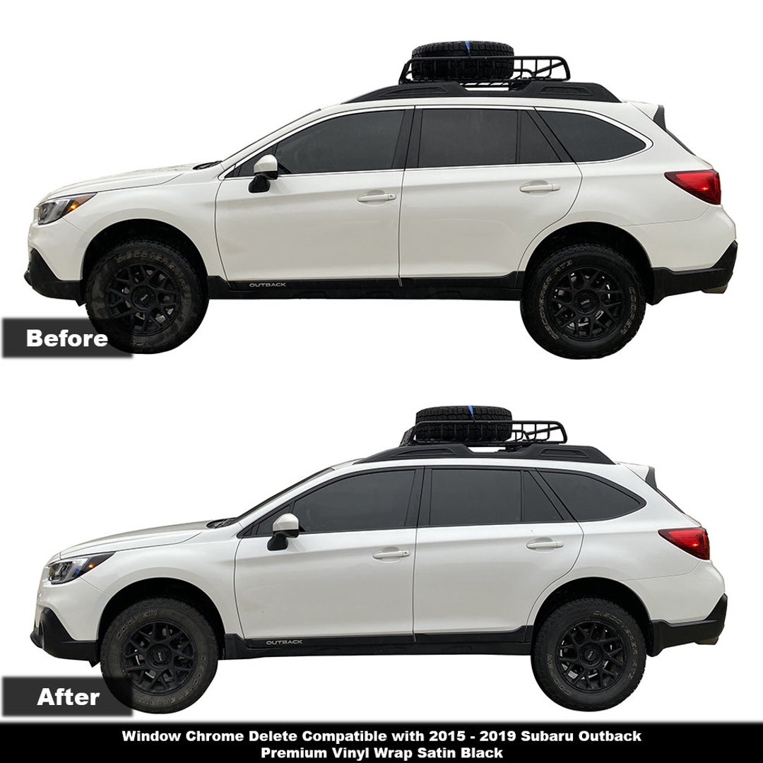 Crux Motorsports Precut Window Chrome Delete Kit for 2015 - 2019