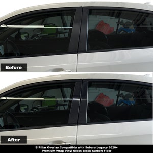 Crux Moto B Pillar Overlay for Subaru Legacy 2020 +