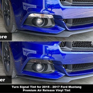 Crux Motorsports Turn Signal Tint for 2015 – 2017 Ford Mustang