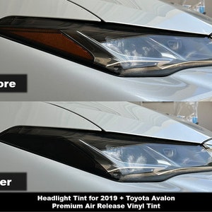 Crux Motorsports koplamptint voor 2020 + Toyota Avalon