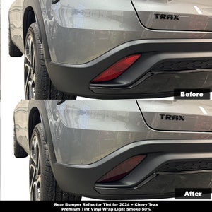 Crux Motorsports Light Smoke 50% Heckschürze Reflektor für 2024 + Chevy Trax