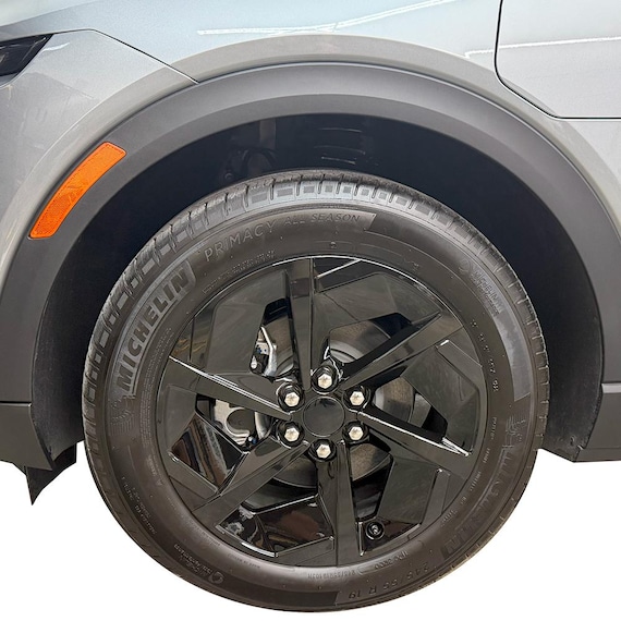 Crux Moto 19″ Wheel Vinyl Wrap Overlay | Gloss Black | Precision