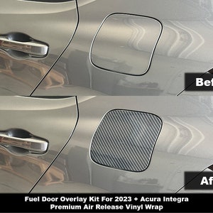 Crux Motorsports Fuel Door Overlay for 2023 + Acura Integra