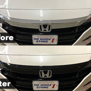Crux Motorsports Kit de suppression de calandre prédécoupée pour Honda Accord 2018 - 2020