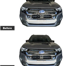 Crux Motorsports Grille Pin Stripe Overlay Bronze for Subaru Forester 2025 +