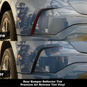 Crux Moto Rear Bumper Reflector Tint Overlay for 2019 – 2022 Ford Edge ST