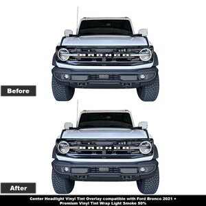 thumbnail image 2 of Passenger Side Headlight Assembly For 2021-2024 Ford Bronco Sport (w/o LED Signature) - Factory Style, Direct Fit 2 of 6