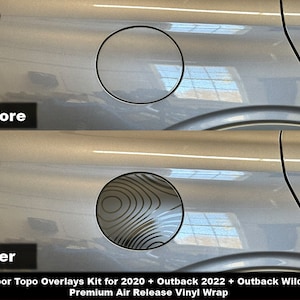 Crux Motorsports Tank Topo Overlay Kit für 2020 + Subaru Outback 2022 + Outback Wilderness