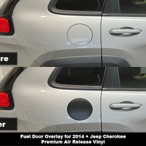 Crux Motorsports Fuel Door Overlay 2014 – 2018 Jeep Cherokee