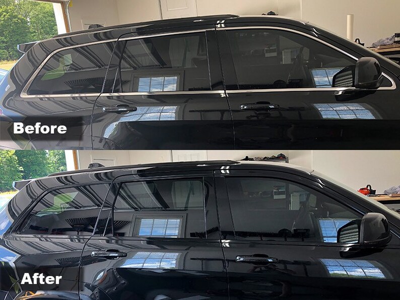 Crux Motorsports Precut Window Chrome Delete Kit for 2011
