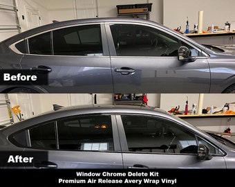 Crux Motorsports Precut Window Chrome Delete Kit for 2019 Etsy