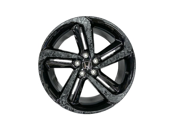 Crux Motorsports Forged Carbon Confetti Wheel Overlays for 2018