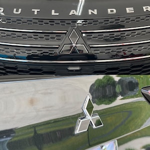 Crux Moto Emblem Overlay Kit for 2022 + Mitsubishi Outlander