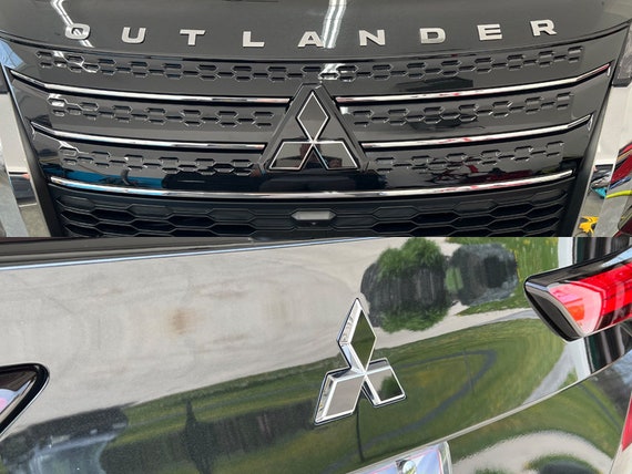 Crux Moto Emblem Overlay Kit für 2022 Mitsubishi Outlander - .de