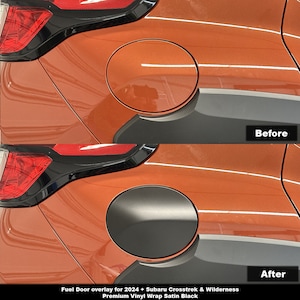Crux Motorsports Fuel Door Overlay for 2024 + Subaru Crosstrek Wilderness