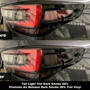Crux Motorsports Precut Tail Light Tint Dark Smoke 20% for Subaru Legacy 2020 +