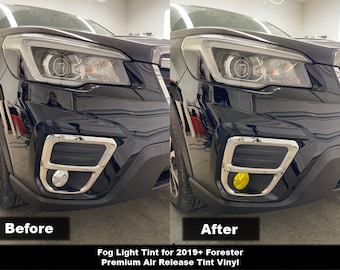 Crux Motorsports Precut Fog Light Tint Kit for 2019 + Subaru Forester