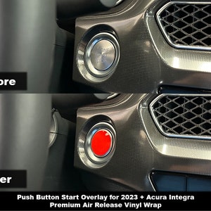 Crux Moto Push Start Overlay for 2023 + Acura Integra