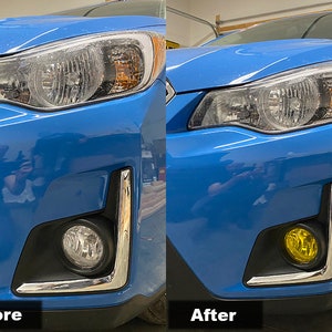 Crux Motorsports Precut Fog Light Tint Kit for 2013 - 2017 Subaru XV