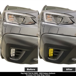Tinte para faros antiniebla Crux Motorsports para Subaru Outback 2020-2022